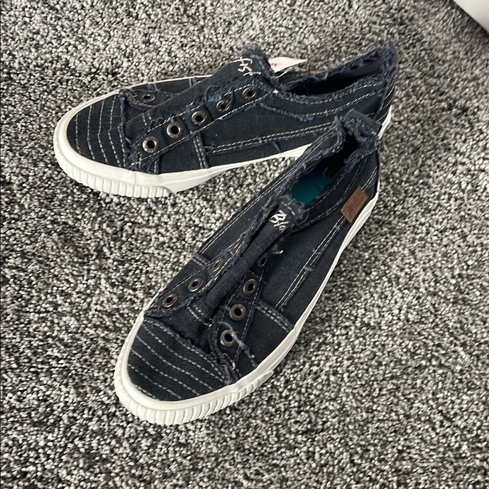 Blowfish Dark Denim Slip-On Sneakers